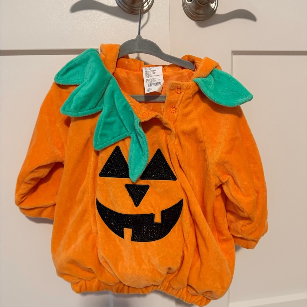 Orange Pumpkin Kids Costume 6-12 months